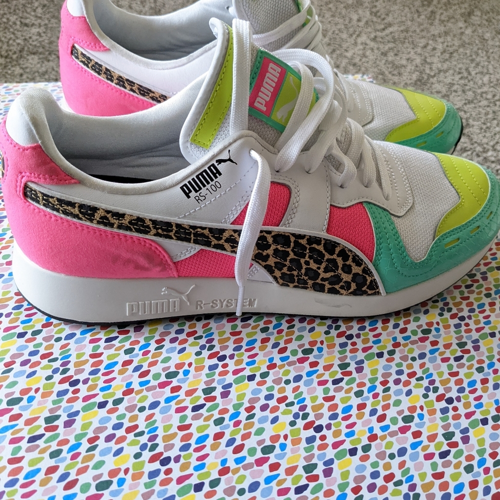 Multi Color Puma Sneakers